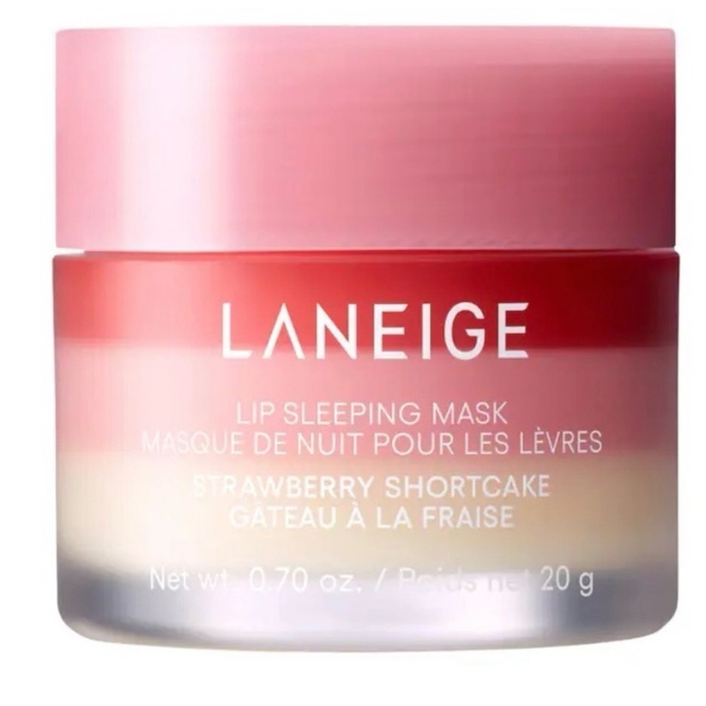 LANEIGE Strawberry Shortcake Lip Sleeping Mask 0.7oz Limited Edition NEW in Box
